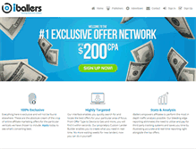 Tablet Screenshot of iballers.com